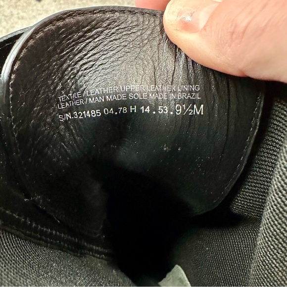 Tory Burch Broome High Heel Leather Combat Boots - Picture 7 of 8